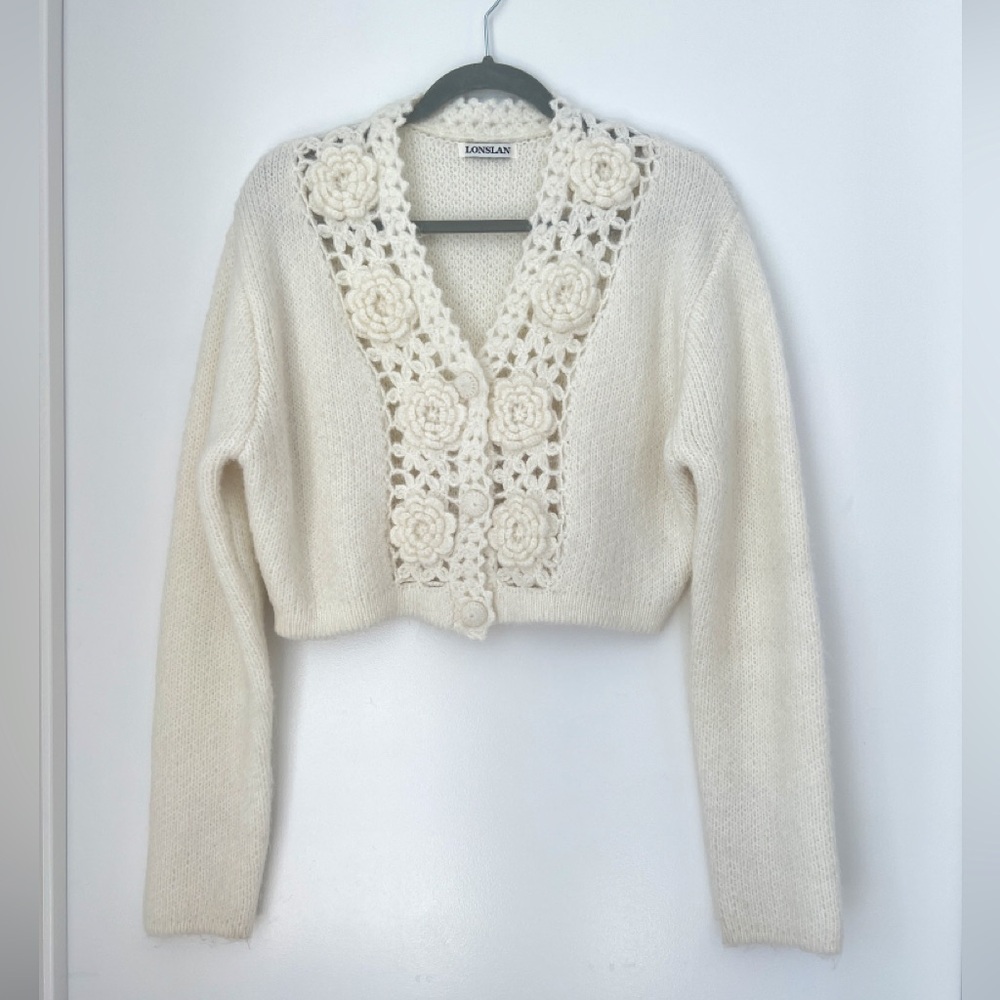 crochet sweater size S